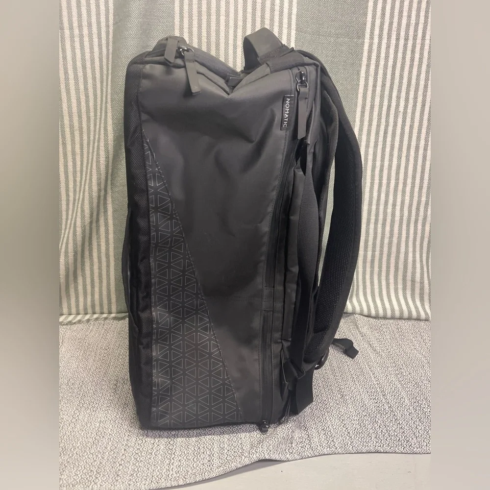 Black Travel Backpack - Sleek Everyday Carry